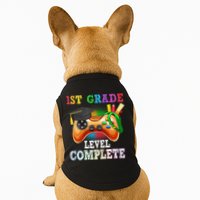 1St Grade Level Complete Last Day Of School Graduation Doggie Tank