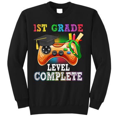 1St Grade Level Complete Last Day Of School Graduation Sweatshirt