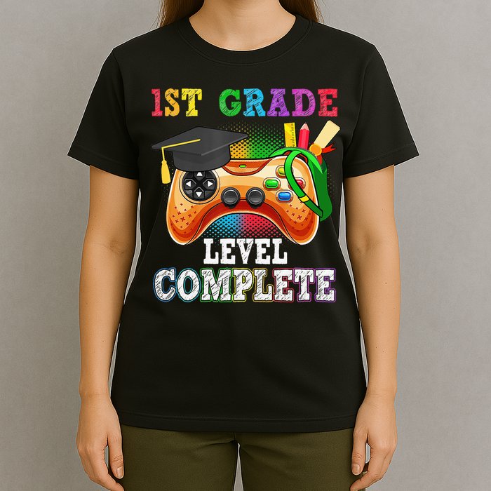 1St Grade Level Complete Last Day Of School Graduation T-Shirt