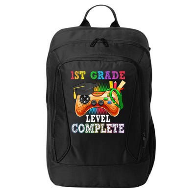 1St Grade Level Complete Last Day Of School Graduation City Backpack