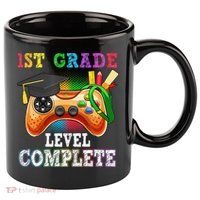 1St Grade Level Complete Last Day Of School Graduation 11oz C Handle Ceramic Mug