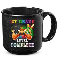 1St Grade Level Complete Last Day Of School Graduation 15oz Campfire Ceramic Mug