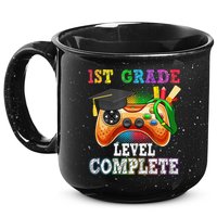 1St Grade Level Complete Last Day Of School Graduation 15oz Campfire Ceramic Mug