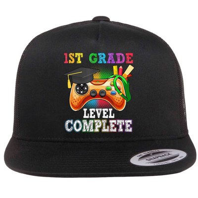 1St Grade Level Complete Last Day Of School Graduation Flatbill Hat