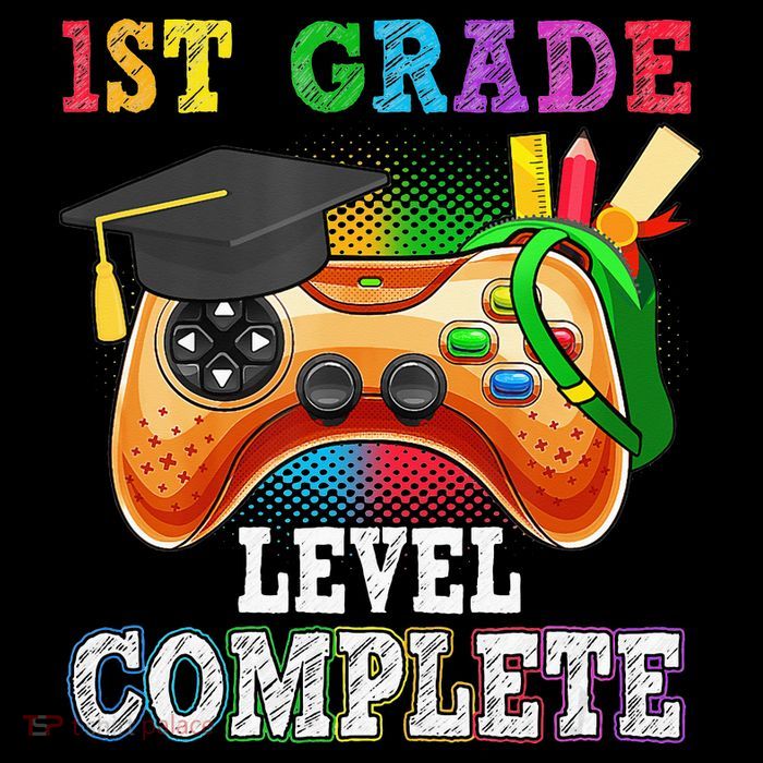 1St Grade Level Complete Last Day Of School Graduation Poster
