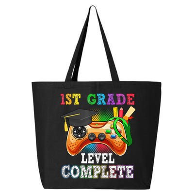 1St Grade Level Complete Last Day Of School Graduation 25L Jumbo Tote