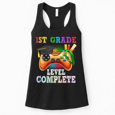 1St Grade Level Complete Last Day Of School Graduation Womens Tank Top