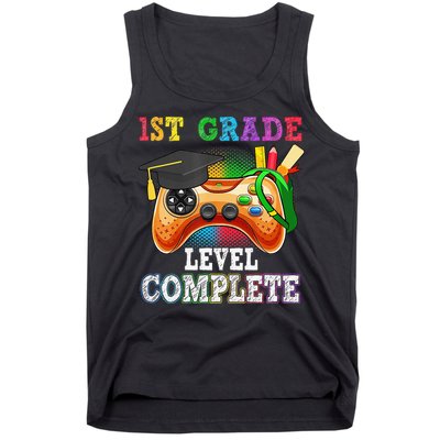 1St Grade Level Complete Last Day Of School Graduation Tank Top