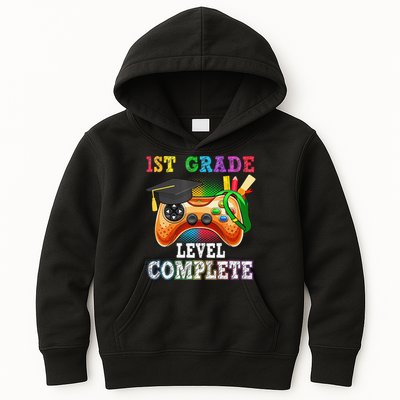 1St Grade Level Complete Last Day Of School Graduation Kids Hoodie
