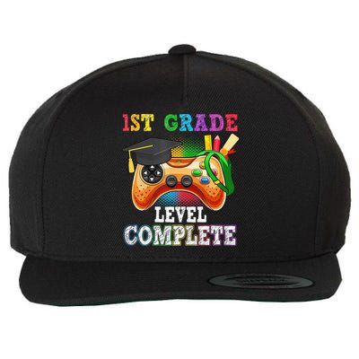 1St Grade Level Complete Last Day Of School Graduation Wool Snapback Cap