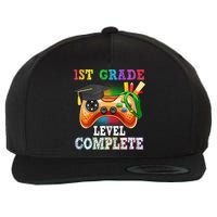 1St Grade Level Complete Last Day Of School Graduation Wool Snapback Cap