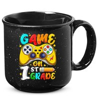 1St Grade Level Unlocked Game On 1St Grade Back To School 15oz Campfire Ceramic Mug