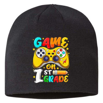 1St Grade Level Unlocked Game On 1St Grade Back To School Sustainable Beanie