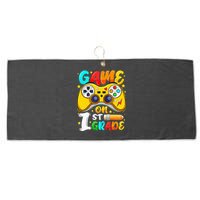 1St Grade Level Unlocked Game On 1St Grade Back To School Large Microfiber Waffle Golf Towel