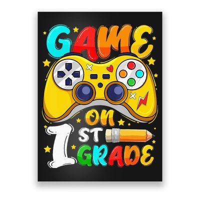 1St Grade Level Unlocked Game On 1St Grade Back To School Poster