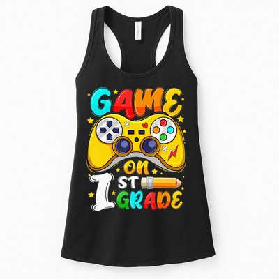 1St Grade Level Unlocked Game On 1St Grade Back To School Womens Tank Top