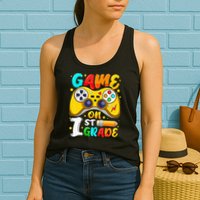 1St Grade Level Unlocked Game On 1St Grade Back To School Womens Tank Top