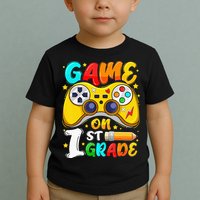 1St Grade Level Unlocked Game On 1St Grade Back To School Toddler T-Shirt