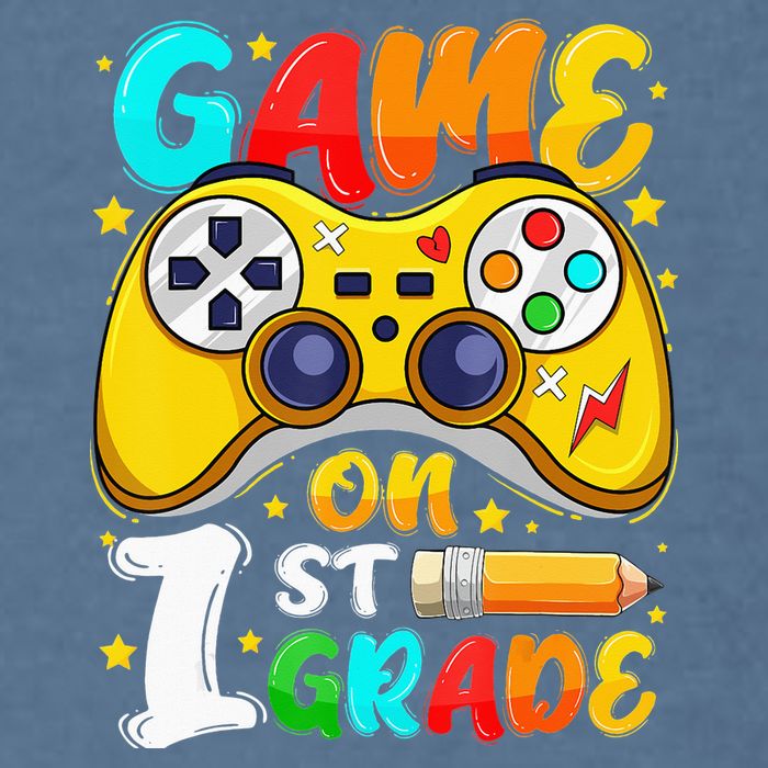 1St Grade Level Unlocked Game On 1St Grade Back To School Garment-Dyed Sweatshirt
