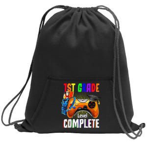 1th Grade Level Complete Last Day Of School Graduation Sweatshirt Cinch Pack Bag