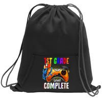 1th Grade Level Complete Last Day Of School Graduation Sweatshirt Cinch Pack Bag