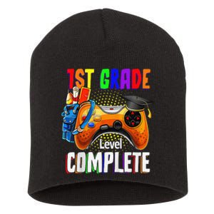 1th Grade Level Complete Last Day Of School Graduation Short Acrylic Beanie