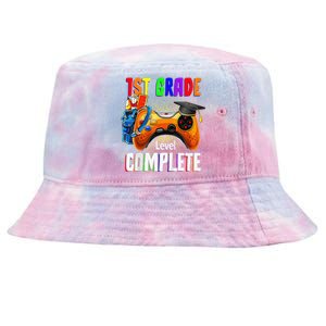 1th Grade Level Complete Last Day Of School Graduation Tie-Dyed Bucket Hat