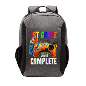 1th Grade Level Complete Last Day Of School Graduation Vector Backpack