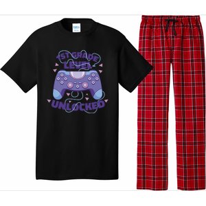 1st Grade Level Unlocked Back To School Gamer Pajama Set