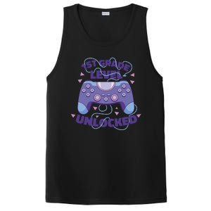 1st Grade Level Unlocked Back To School Gamer PosiCharge Competitor Tank