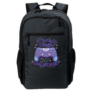 1st Grade Level Unlocked Back To School Gamer Daily Commute Backpack