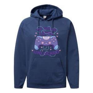 1st Grade Level Unlocked Back To School Gamer Performance Fleece Hoodie