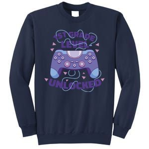 1st Grade Level Unlocked Back To School Gamer Sweatshirt