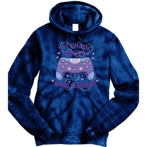 1st Grade Level Unlocked Back To School Gamer Tie Dye Hoodie