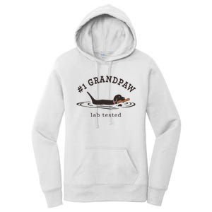 1 Grandpaw Lab Tested Pun Labrador Retriever Grandpa Women's Pullover Hoodie