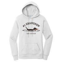 1 Grandpaw Lab Tested Pun Labrador Retriever Grandpa Women's Pullover Hoodie