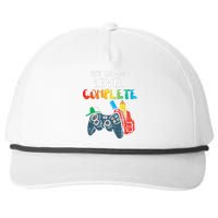 1st Grade Level Complete Gaming Boy Last Day Of School Gamer Snapback Five-Panel Rope Hat