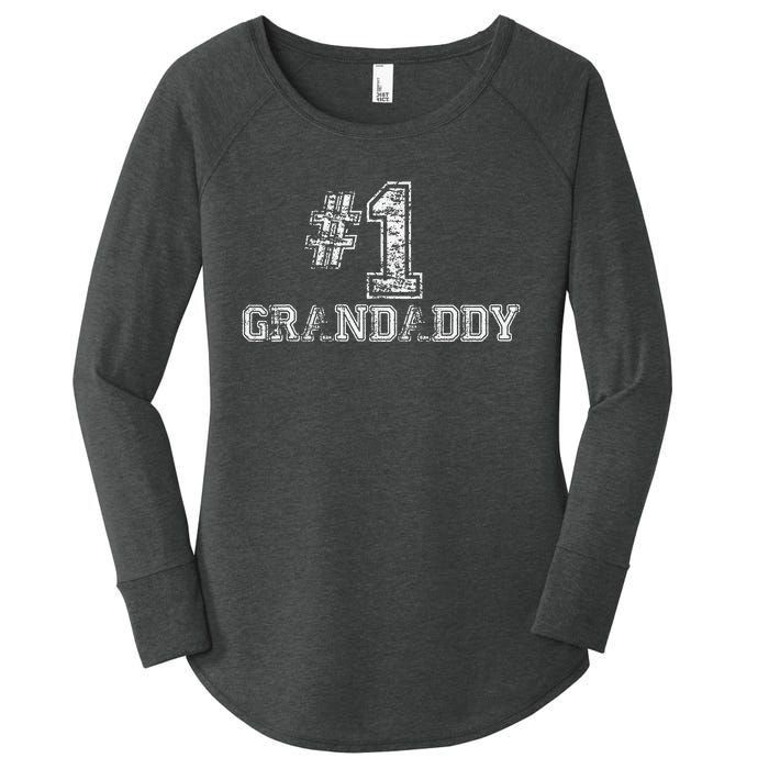 1 Grandaddy Number One Grand Daddy Women's Perfect Tri Tunic Long Sleeve Shirt