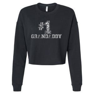 1 Grandaddy Number One Grand Daddy Cropped Pullover Crew