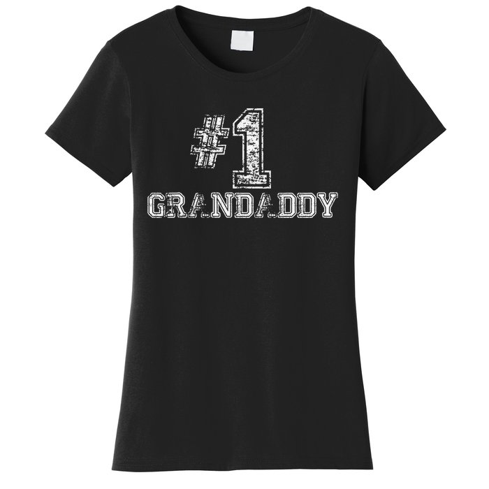 1 Grandaddy Number One Grand Daddy Women's T-Shirt