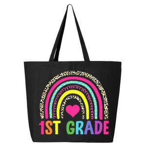 1st Grade Rainbow First Grade Team Teacher 25L Jumbo Tote