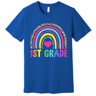 1st Grade Rainbow First Grade Team Teacher Premium T-Shirt