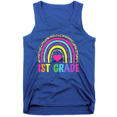 1st Grade Rainbow First Grade Team Teacher Tank Top