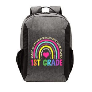 1st Grade Rainbow First Grade Team Teacher Vector Backpack