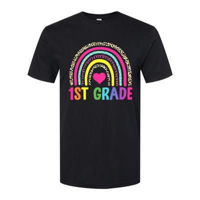 1st Grade Rainbow First Grade Team Teacher Softstyle CVC T-Shirt