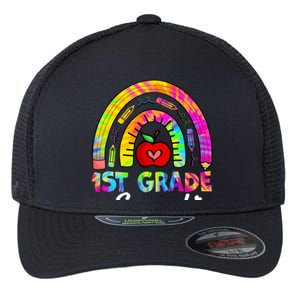 1St Grade Squad Back To School First Grade Teacher Gift Flexfit Unipanel Trucker Cap