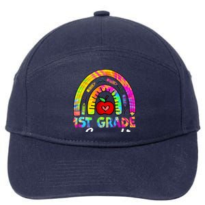 1St Grade Squad Back To School First Grade Teacher Gift 7-Panel Snapback Hat