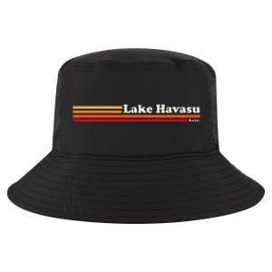 1980s Graphic Style Lake Havasu Arizona Cool Comfort Performance Bucket Hat