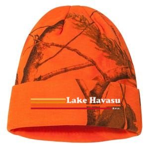 1980s Graphic Style Lake Havasu Arizona Kati Licensed 12" Camo Beanie