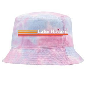 1980s Graphic Style Lake Havasu Arizona Tie-Dyed Bucket Hat